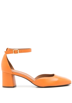 Sarah Chofakian 40mm Florence pumps - Orange