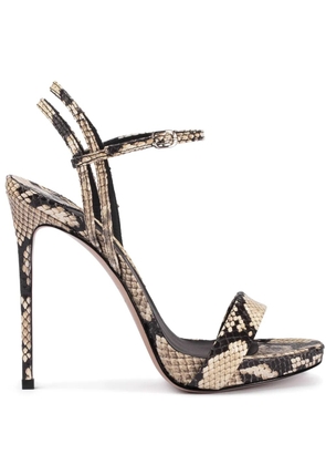 Le Silla 120mm Gwen sandals - Neutrals