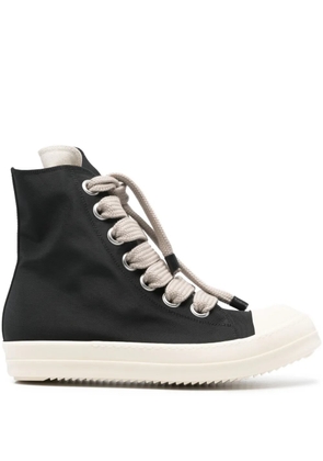 Rick Owens DRKSHDW high-top lace-up fastening sneakers - Black