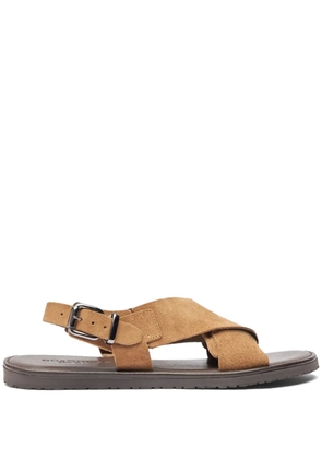 Scarosso Massimo suede sandals - Neutrals