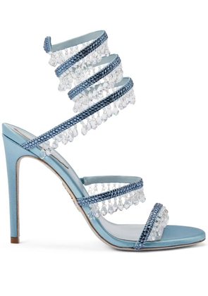 René Caovilla 105mm Chandelier sandals - Blue