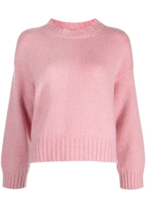 Pringle of Scotland cropped cashmere jumper - Pink