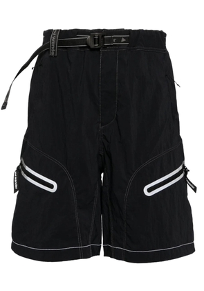 and Wander Light Hike belted shorts - Black