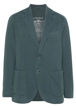 Circolo 1901 Oxford weave blazer - Blue