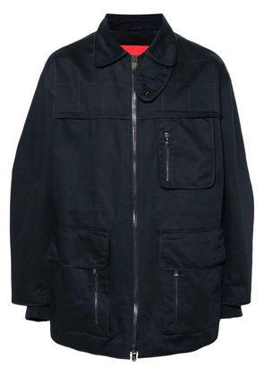 Ferrari quilted cargo coat - Blue