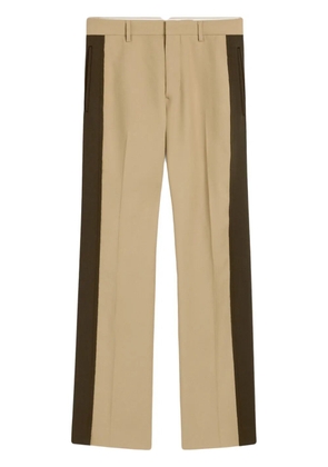 AMI Paris contrasting trousers - Neutrals