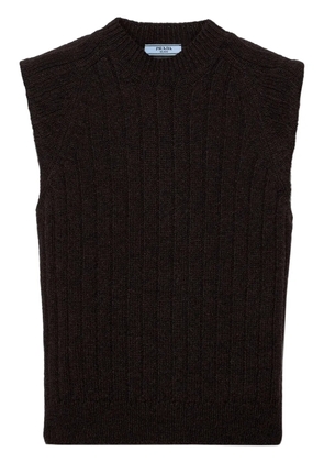 Prada wool vest - Brown