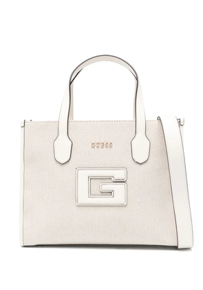 GUESS USA G Status tote bag - Neutrals
