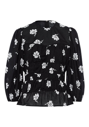 IVY OAK floral-print blouse - Black