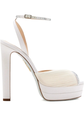 Aquazzura 130mm Be Mine sandals - White