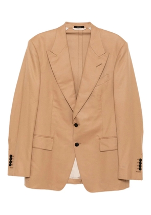 TOM FORD single breasted blazer - Neutrals