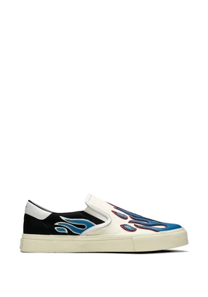 AMIRI flame slip-on sneakers - White