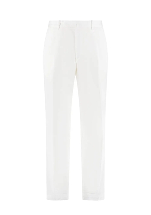THE (Alphabet) cotton chino trousers - White