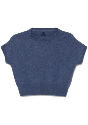Teddy Cashmere Genova top - Blue