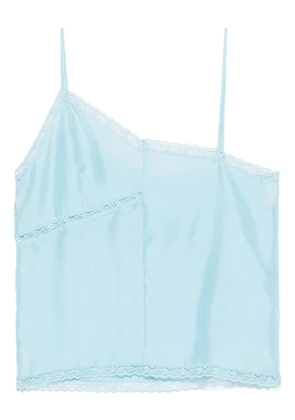 MM6 Maison Margiela silk top - Blue