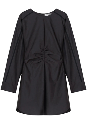 AERON gathered mini dress - Grey