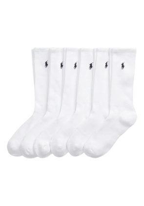 Polo Ralph Lauren cotton socks (pack of six) - White