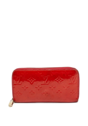 Louis Vuitton Pre-Owned Zippy Monogram Vernis wallet - Red