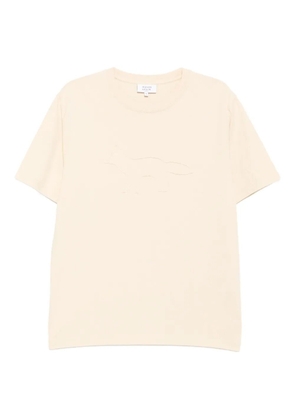 Maison Kitsuné profile fox-patch T-shirt - Neutrals