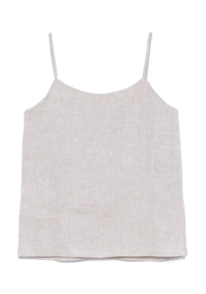 Peserico linen top - Neutrals