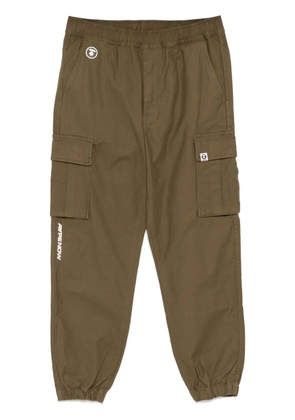 AAPE BY *A BATHING APE® tapered-leg cargo trousers - Green