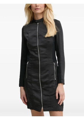 G-Star RAW zip front mini dress - Black
