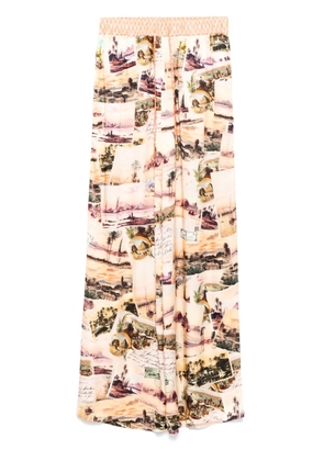 Camilla lounge trousers - Purple