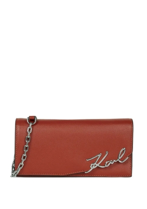 Karl Lagerfeld K/Signature wallet - Brown