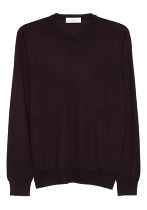 Mauro Ottaviani crew-neck wool sweater - Brown