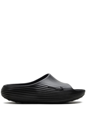 Nike ReactX Rejuven8 'Triple Black' slides