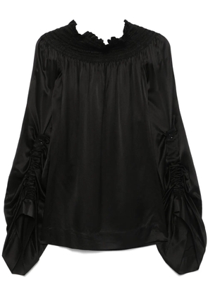 Saint Laurent Pre-Owned off-shoulder mini dress - Black