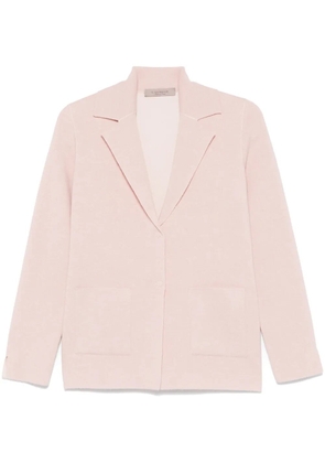D.Exterior knitted blazer - Pink