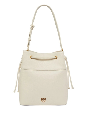 PINKO Forever bucket bag - White