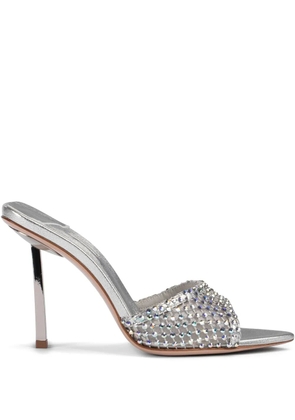 Le Silla 110mm Gilda sandals - Silver