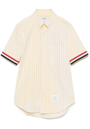 Thom Browne checked shirt - Yellow