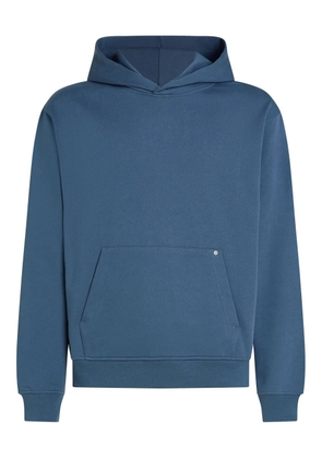 Karl Lagerfeld Jeans logo-patch hoodie - Blue