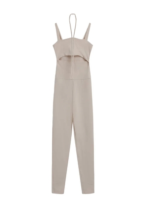 Live The Process cut-out jumpsuit - Neutrals
