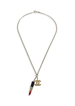 CHANEL Pre-Owned 2005 Lipstick necklace - Gold