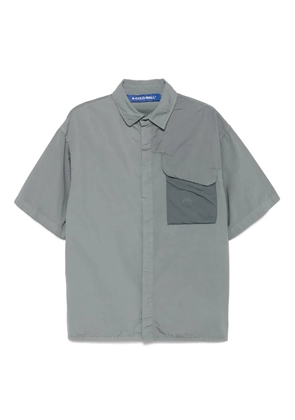 A-COLD-WALL* logo-detail shirt - Grey