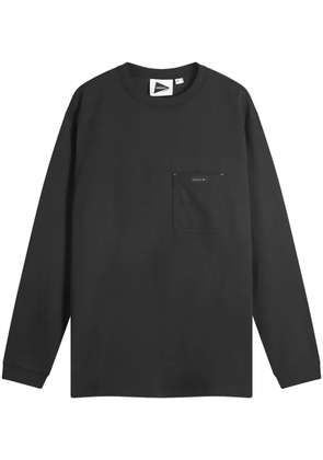 and Wander x Gramicci logo-print T-shirt - Black