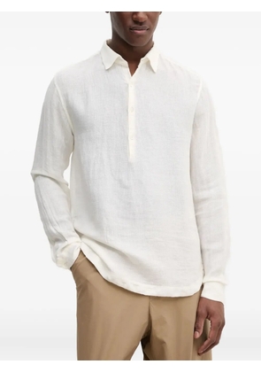 Barena long-sleeved polo shirt - White