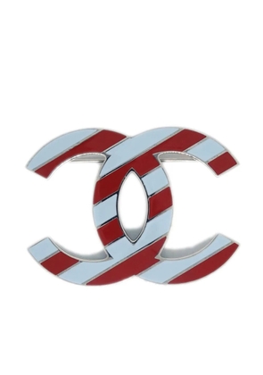 CHANEL Pre-Owned 2016 CC brooch - Silver