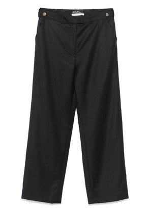 Ferragamo Pre-Owned 1990s pinstriped trousers - Blue