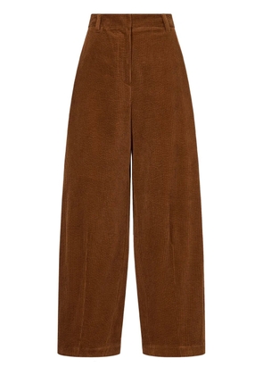 TOMBOY corduroy wide-leg trousers - Brown