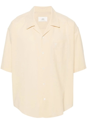 AMI Paris Ami de Coeur cotton shirt - Neutrals