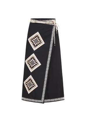 Marie Oliver Luca midi skirt - Black