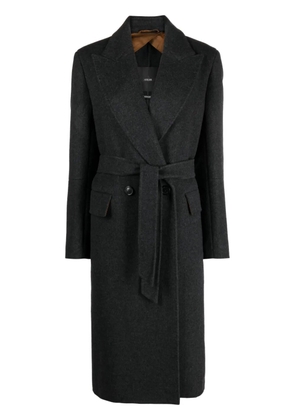 Max Mara double-breasted cashmere coat - Grey