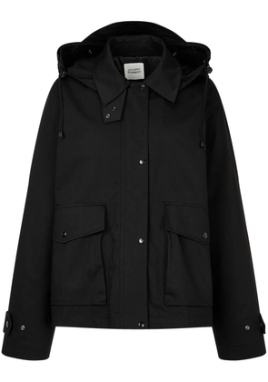 TOMBOY drawstring hooded jacket - Black