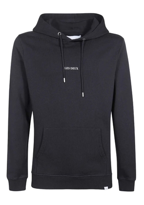Les Deux logo hoodie - Blue