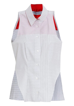 Gloria Coelho regata slim shirt - White